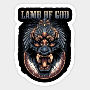 LAMB OF GOD BAND Sticker